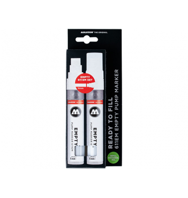Refill Extension 611EM Pump Marker 2er Blister, Leermarker 611EM