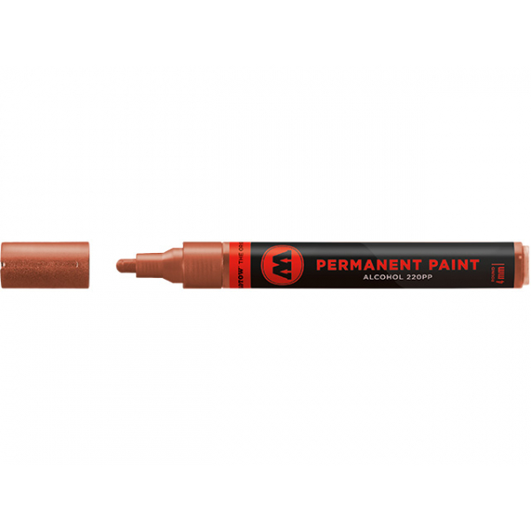 4250397647937 - Marker Permanent Paint 220PP Alcohol 4mm Nr 402 kupfer 4250397647937 Molotow