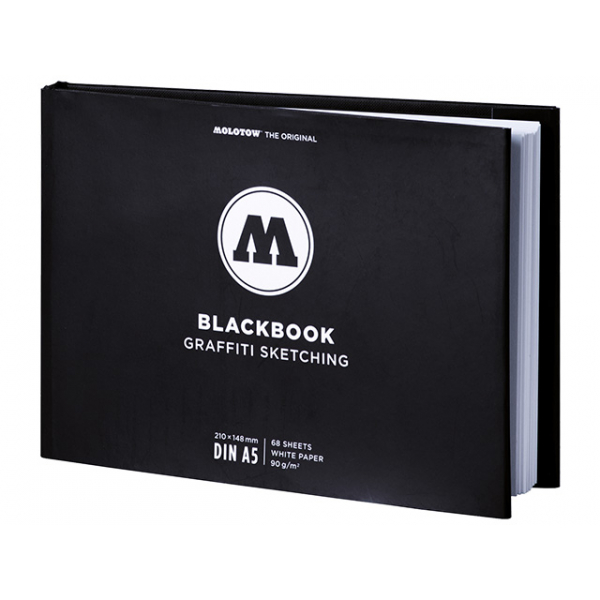 4250397648514 - Blackbook DIN A5 Querformat 68 Seiten Hardcover Umschlag 4250397648514 Molotow 4250397648514 - Blackbook DIN A5 Querformat 68 Seiten Hardcover Umschlag 4250397648514 Molotow