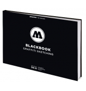 Blackbook DIN A4 Querformat 68 Seiten, Hardcover Umschlag Zeichenbuch