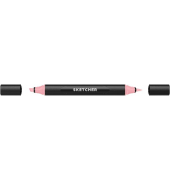 Twinmarker Sketcher brush+chisel R 075 koralle