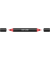 Twinmarker Sketcher brush+chisel R 090 kirschrot mittel