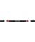 Twinmarker Sketcher brush+chisel R 110 sangria mittel