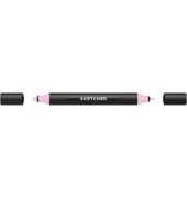 Twinmarker Sketcher brush+chisel P 150 fuchsia pink