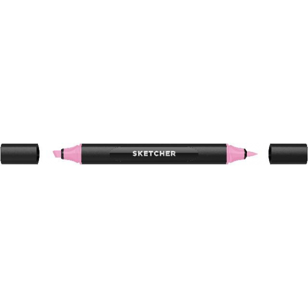 4250397649627 - Twinmarker Sketcher brush+chisel P 155 bubblegum 4250397649627 Molotow 4250397649627 - Twinmarker Sketcher brush+chisel P 155 bubblegum 4250397649627 Molotow