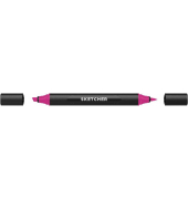 Twinmarker Sketcher brush+chisel P 175 tiefpink