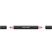 Twinmarker Sketcher brush+chisel PL185 lila