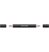 Twinmarker Sketcher brush+chisel PL190 lavendel hell