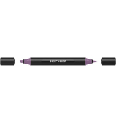 Twinmarker Sketcher brush+chisel PL205 lavendel dunkel