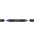 Twinmarker Sketcher brush+chisel V 225 blaubeere