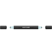 Twinmarker Sketcher brush+chisel B 255 himmelblau hell