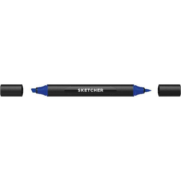 4250397649856 - Twinmarker Sketcher brush+chisel B 270 ultramarinblau 4250397649856 Molotow 4250397649856 - Twinmarker Sketcher brush+chisel B 270 ultramarinblau 4250397649856 Molotow