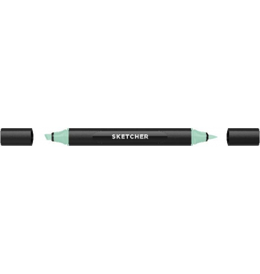 Twinmarker Sketcher brush+chisel T 330 riviera