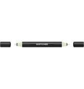 Twinmarker Sketcher brush+chisel G 345 minze