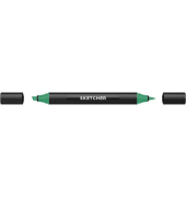 Twinmarker Sketcher brush+chisel G 365 smaragd