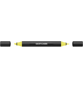 Twinmarker Sketcher brush+chisel YG370 giftgrün
