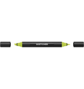 Twinmarker Sketcher brush+chisel YG380 weizengras
