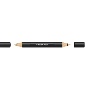 Twinmarker Sketcher brush+chisel BE450 karamell mittel