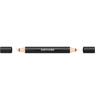 Twinmarker Sketcher brush+chisel BR460 sand hell