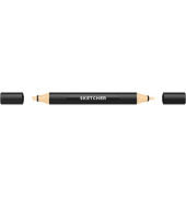 Twinmarker Sketcher brush+chisel BR465 sand rosé