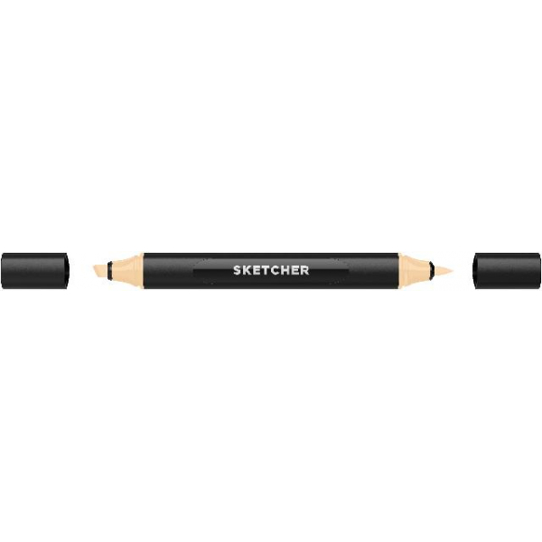 4250397650241 - Twinmarker Sketcher brush+chisel BR465 sand rosé 4250397650241 Molotow 4250397650241 - Twinmarker Sketcher brush+chisel BR465 sand rosé 4250397650241 Molotow