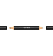 Twinmarker Sketcher brush+chisel BR470 sand bronze