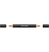 Twinmarker Sketcher brush+chisel BR475 terrakotta