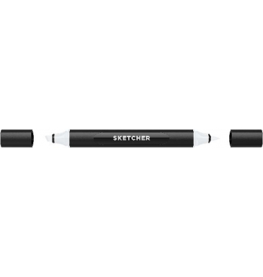 Twinmarker Sketcher brush+chisel CG510 kaltgrau 1