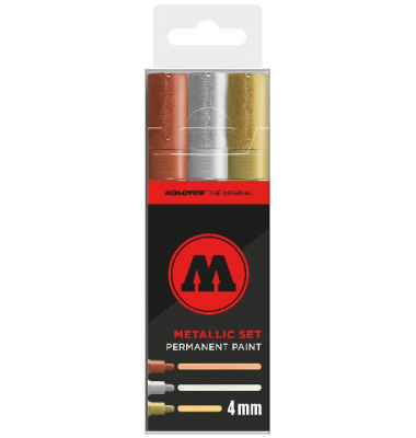 220PP- Marker Set 3St. metallic