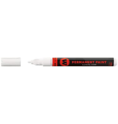 Permanentmarker Permanent Paint, 507129, weiß, 2mm Rundspitze
