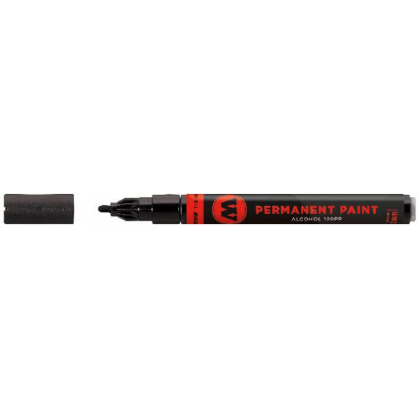 4250397666853 - Marker Permanent Paint 120PP Alcohol 2mm Nr 180 schwarz 4250397666853 Molotow 4250397666853 - Marker Permanent Paint 120PP Alcohol 2mm Nr 180 schwarz 4250397666853 Molotow