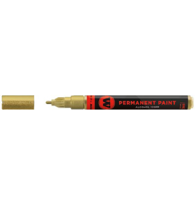 Marker Permanent Paint 120PP Alcohol, 2mm, Nr. 401, gold