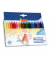 Farbstifte-Set Plasticolor, 924, farbig sortiert, sechskant, Packung