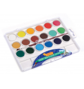 Wasserfaben 18 Farben je 22ml mit Pinsel