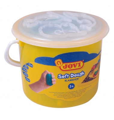 Soft Dough BLANDIVER Knetmasse Eimer mit Formen und Werkzeugen Kinderknete