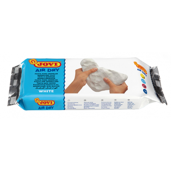8412027001267 - AIR DRY Modelliermasse 500 g weiss 8412027001267 Jovi