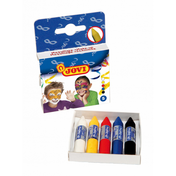 8412027001274 - Schminkstifte 5er Schachtel farbig sortiert 8412027001274 Jovi