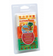 PLASTILINA Knetmasse 3er Blister, je 50g, sortiert Kinderknete