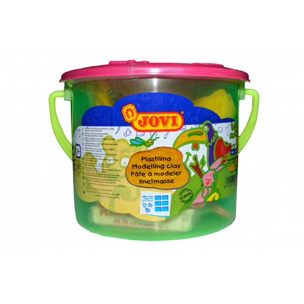 8412027002356 - Knetmasse Eimer mit Formen und Werkzeugen Kinderknete 8412027002356 Jovi