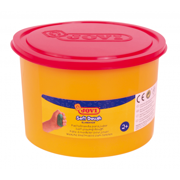 8412027002912 - Soft Dough BLANDIVER Knetmasse 460 g Dose rot Kinderknete 8412027002912 Jovi