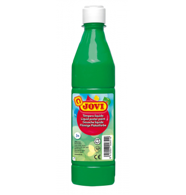 Flüssige Plakatfarbe 500ml Flasche, mittelgrün