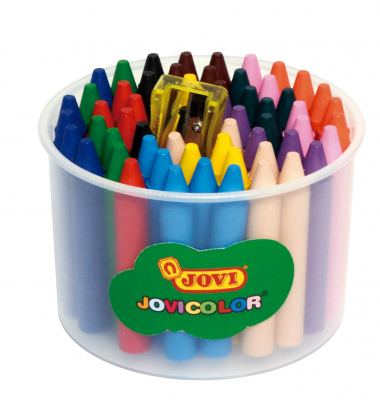 Wachsmalstifte Wax Crayons Jumbo, 980/60, farbig sortiert, Dreikantform, 1,2x7,5cm (&Oslash;xL)