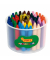 Wachsstifte 60er Dose mit 1 Spitzer, sortiert Wachsstift