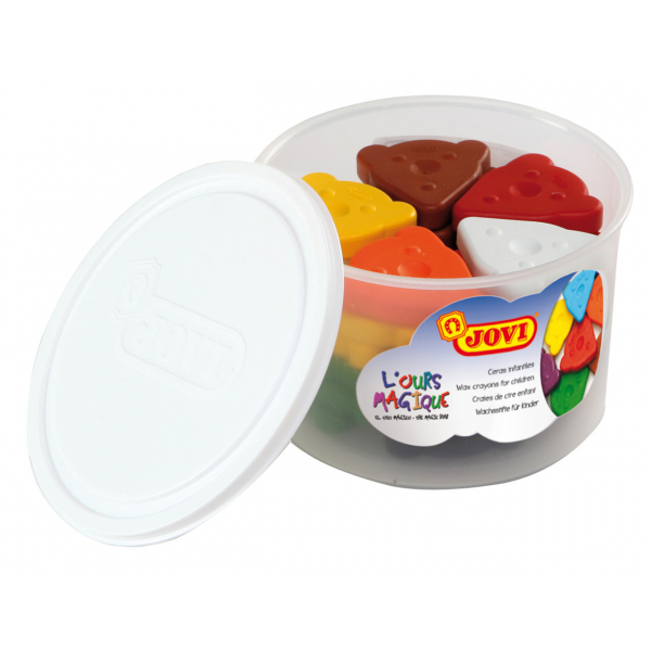 8412027026710 - LOURS MAGIQUE Wachsstifte 30er Dose farbig sortiert Wachsstift 8412027026710 Jovi