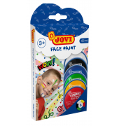 FACE PAINT Schminke 6 Dosen 8ml, farbig sortiert