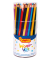 Farbstifte-Set Wood-less, 734/84, farbig sortiert, dreikant, ergonomisch, Runddose