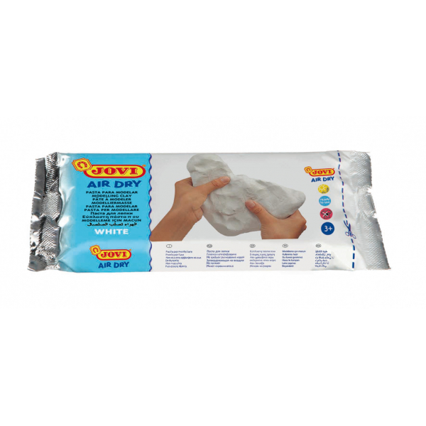 8412027248082 - AIR DRY Modelliermasse 250 g weiss 8412027248082 Jovi