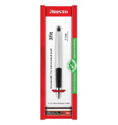 Druckbleistift Feinminenstift 3Fit 0.50 mattsilber, AR85345EB, Härte HB, 0,5mm, mattsilber, mit Radiergummi