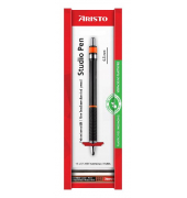 Druckbleistift Feinminenstift Studio 0.50 schwarz, AR85704EB, Härte HB, 0,5mm, schwarz, mit Radiergummi