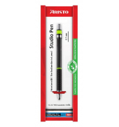 Druckbleistift Feinminenstift Studio 0.70 schwarz, AR85707EB, Härte HB, 0,7mm, schwarz, mit Radiergummi